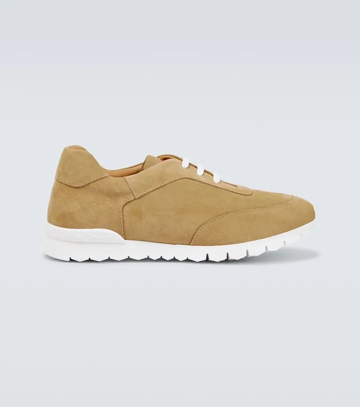 Suede sneakers