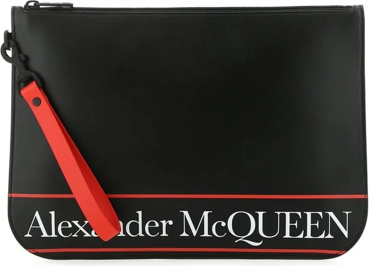Alexander McQueen Logo Clutch Bag
