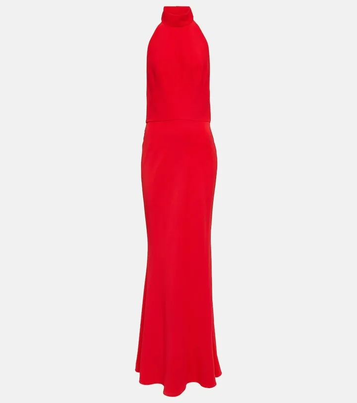 Halterneck gown