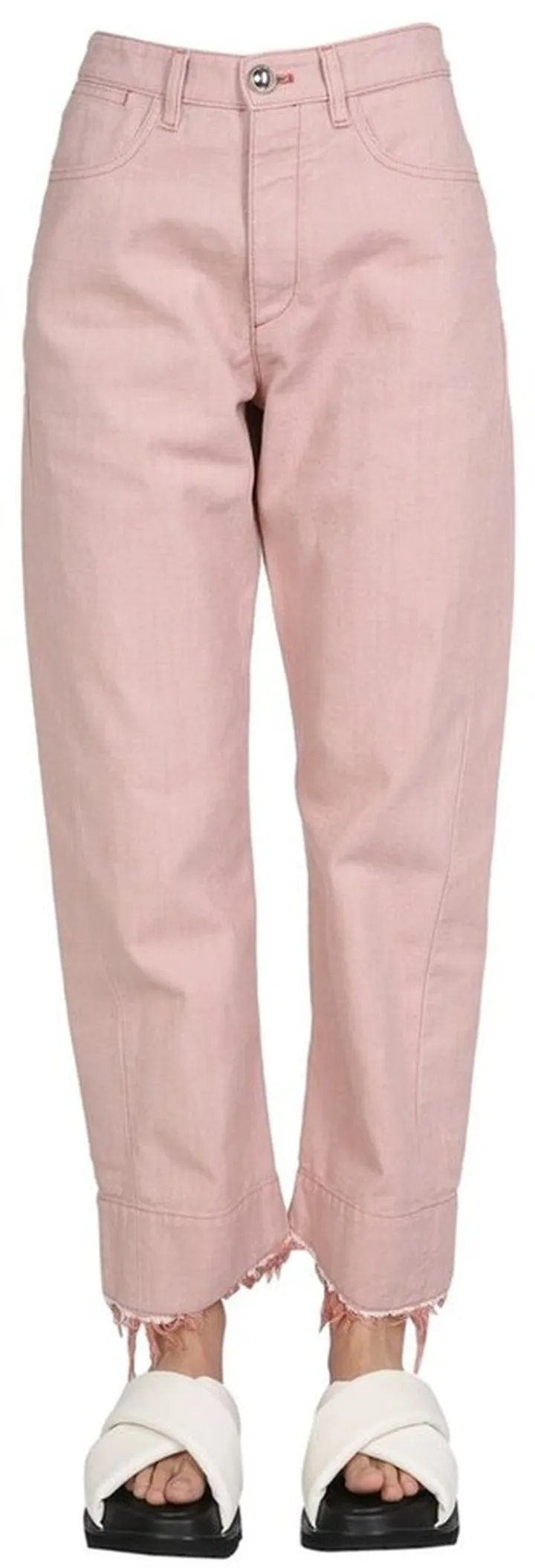 Jil Sander High-Rise Straight Leg Pants