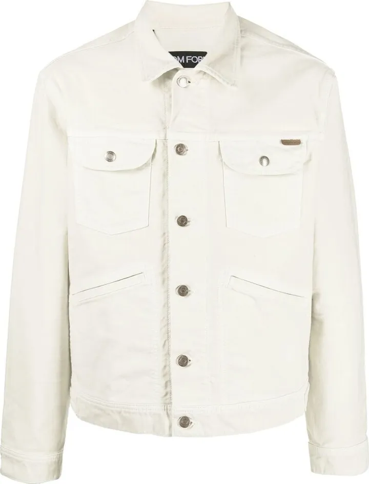 Logo-Patch Denim Jacket