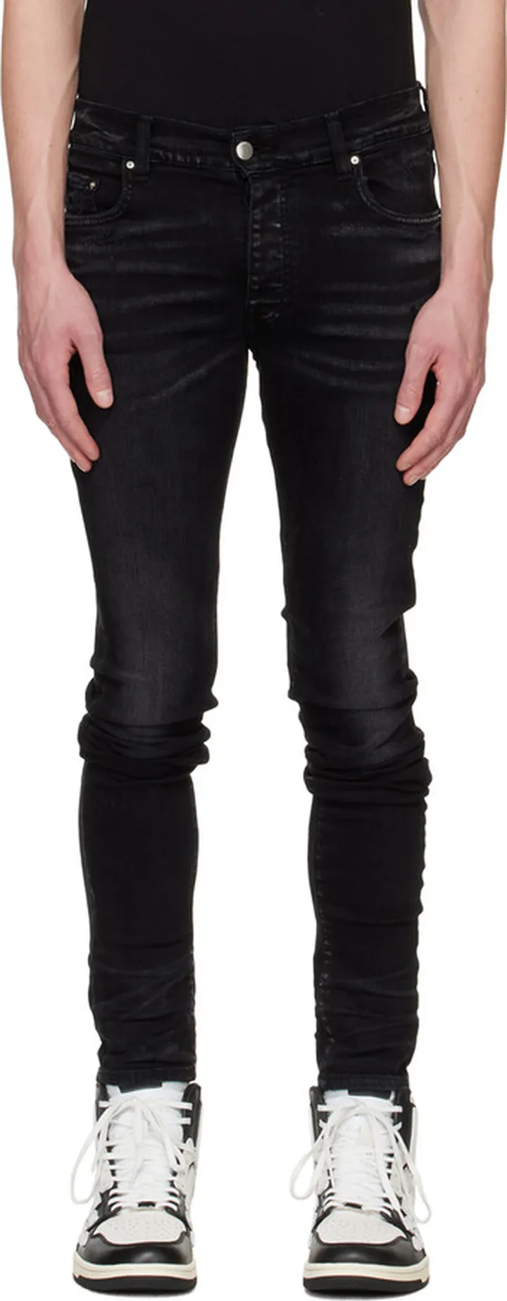 AMIRI Black Stack Jeans