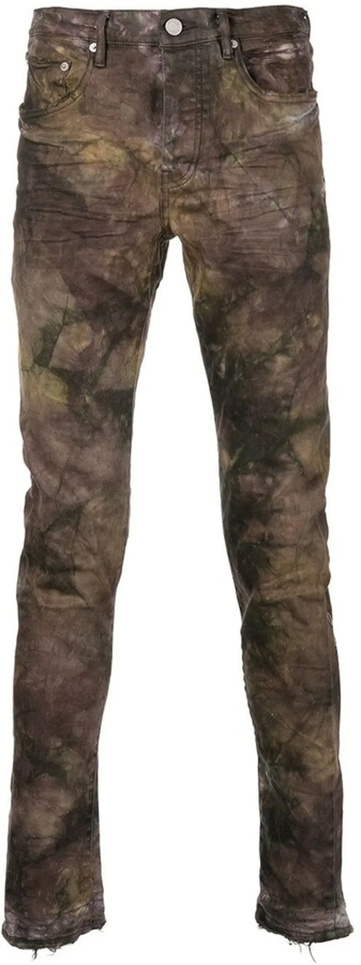 Rusted Effect Skinny Jeans