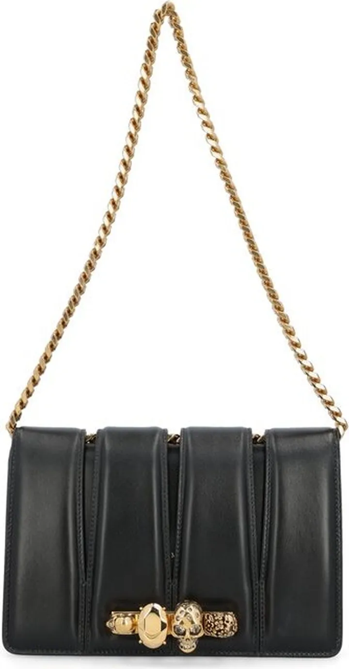 Alexander McQueen The Slash Chain-Linked Shoulder Bag