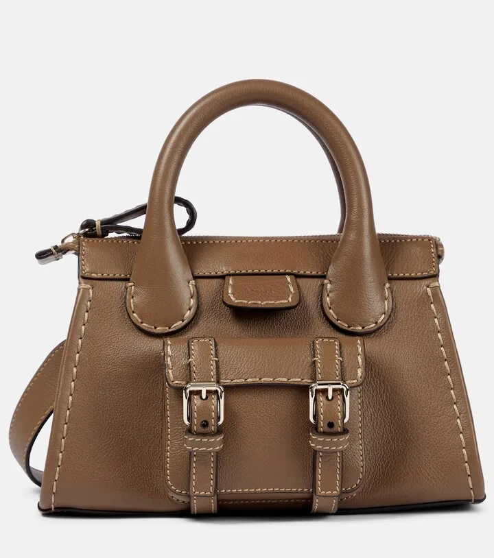 Edith Mini leather tote