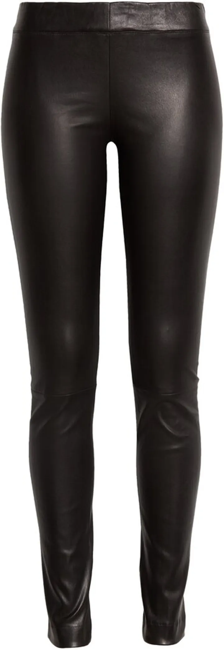 Shiny Lambskin Leather Leggings