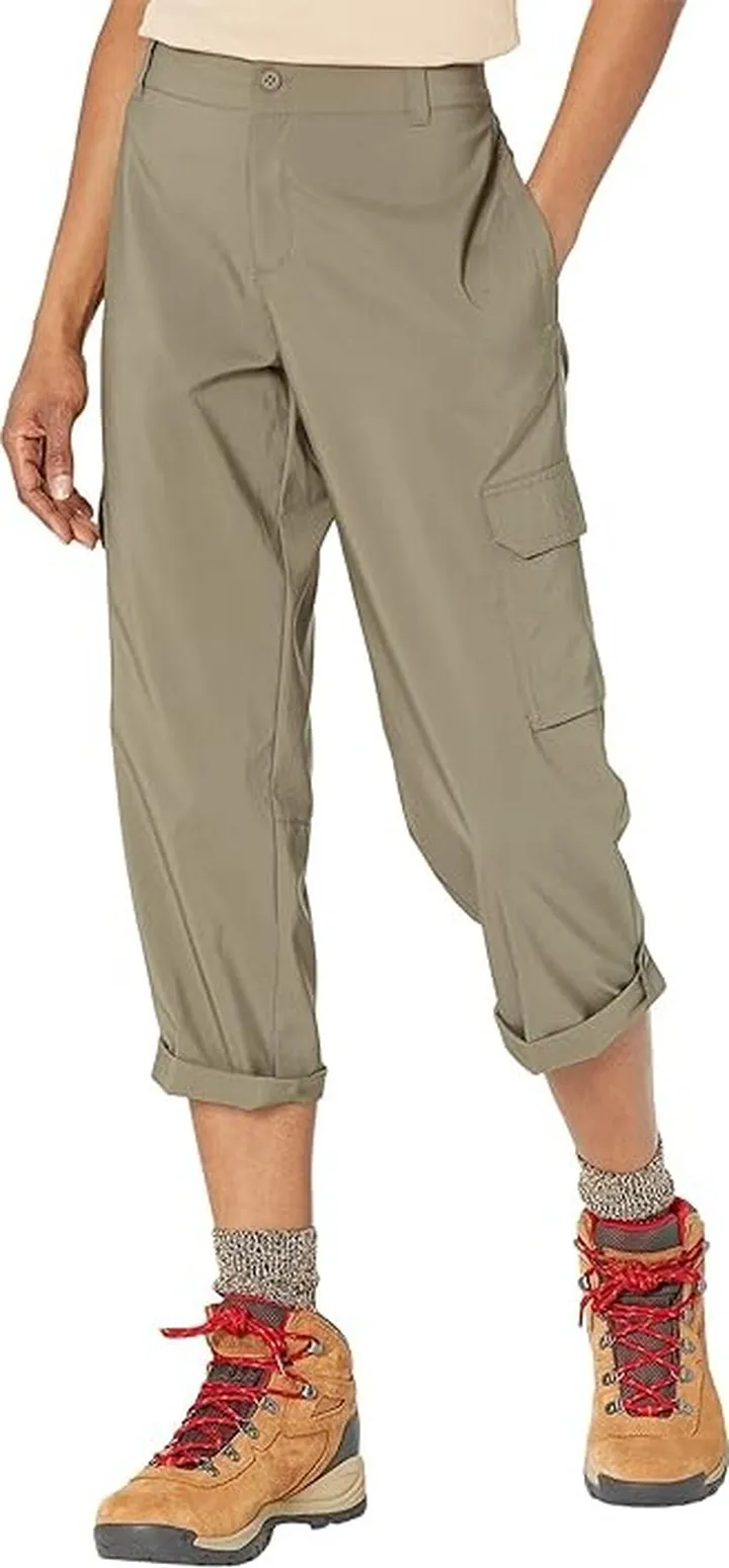 Columbia Silver Ridge Utility Capris (Stone Green) Women's Clothing