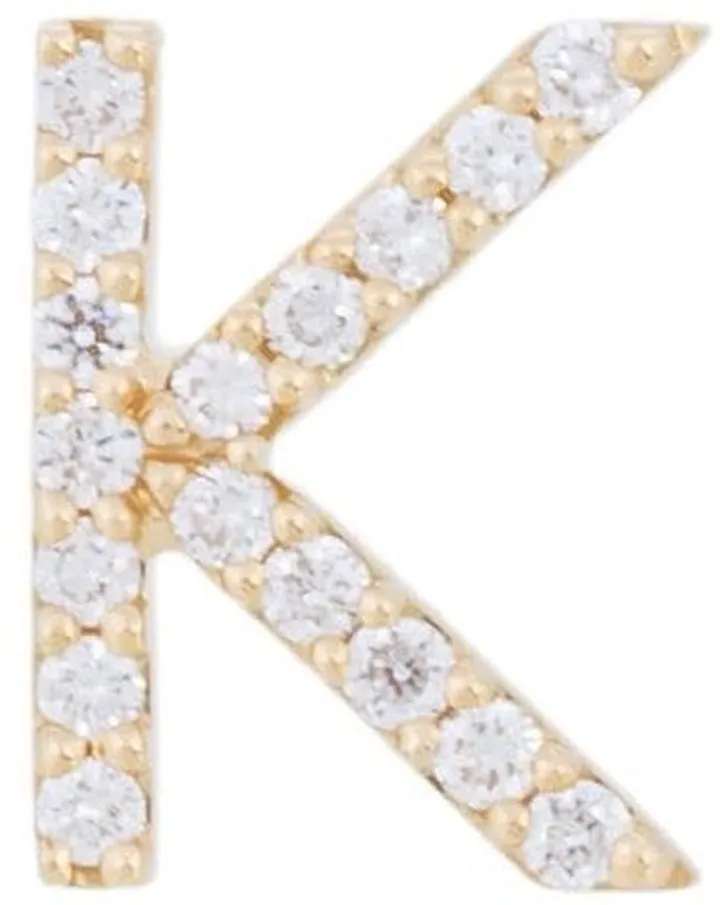 18kt gold ALINKA ID diamond stud earring