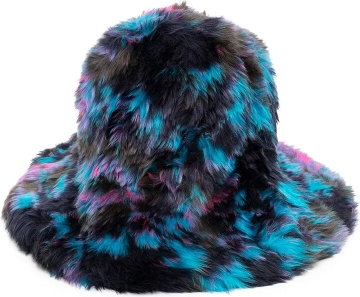 Faux-Fur Bucket Hat