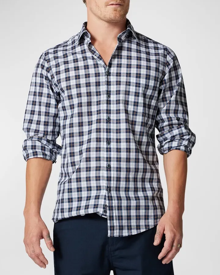 Men's Mount Albert Check Sport Shirt