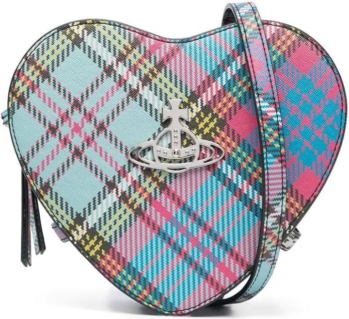 Orb-plaque cross body bag
