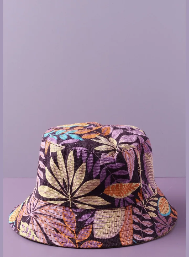 Floral Print Bucket Hat
