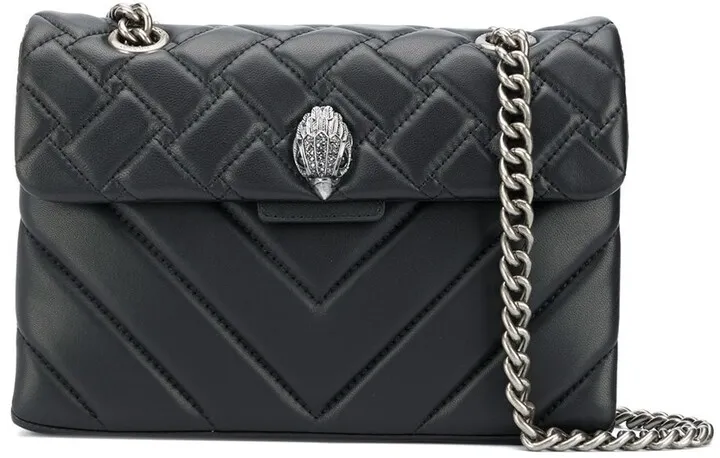 Kensington leather quilted bag