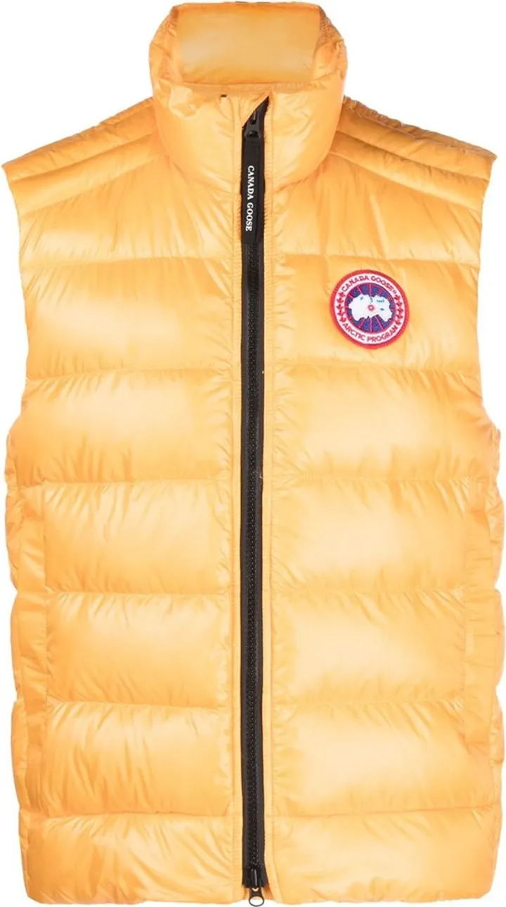 Orange Crofton Padded Gilet