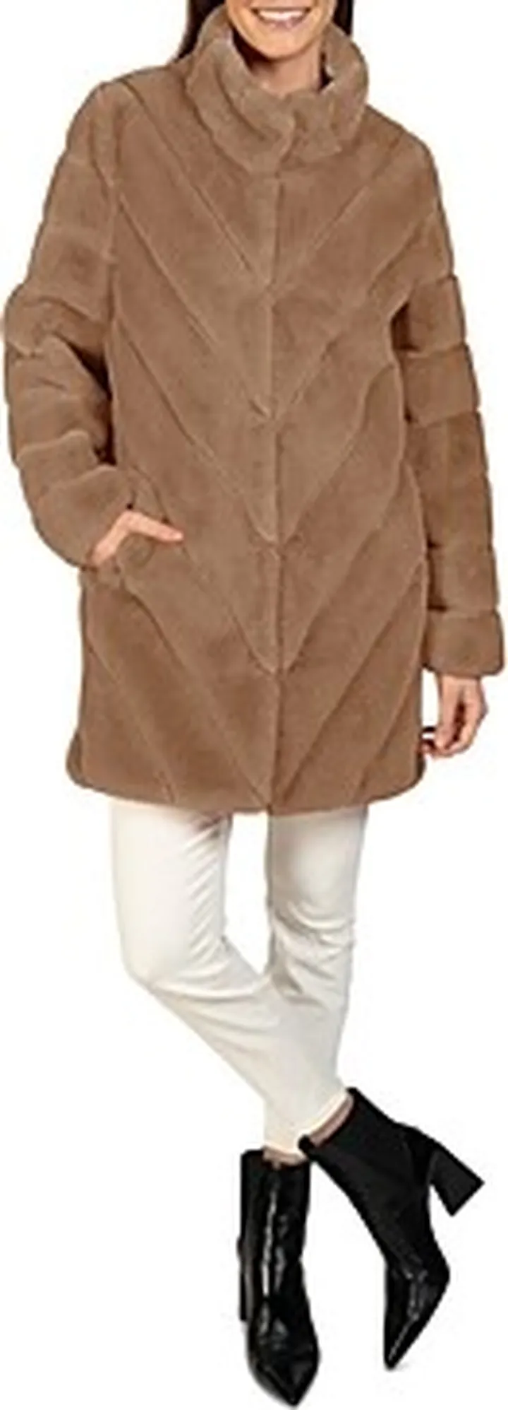 Love Token Misty Faux Fur Coat