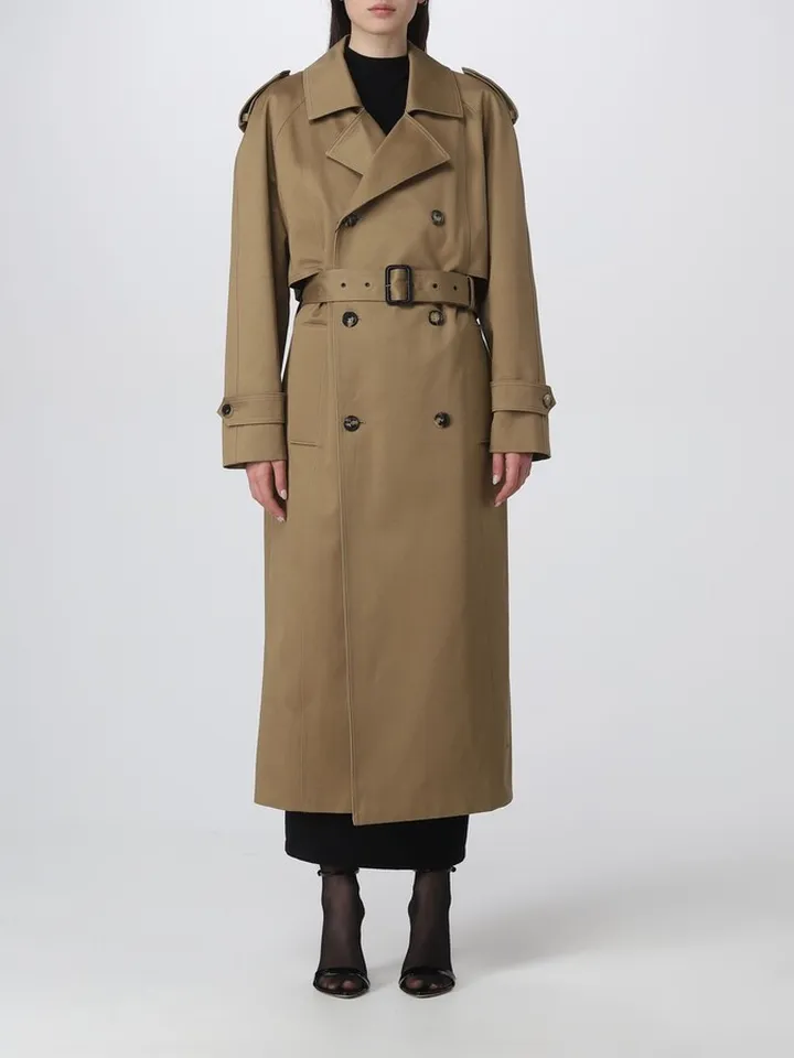 Saint Laurent trench coat in gabardine