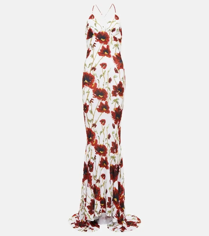 Floral gown