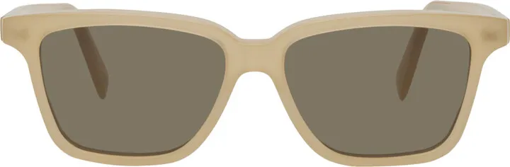 Totême Beige 'The Squares' Sunglasses