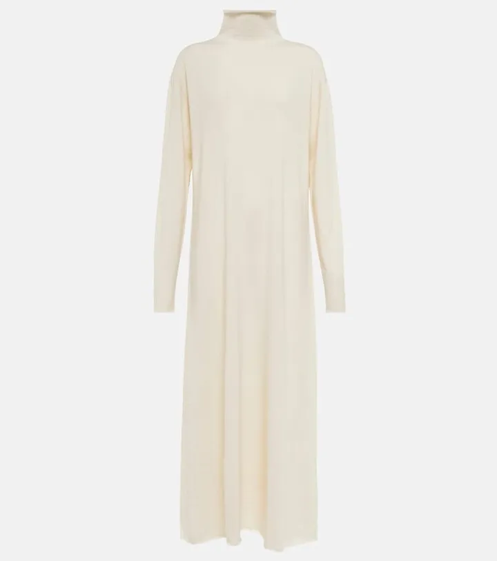 Cashmere midi dress