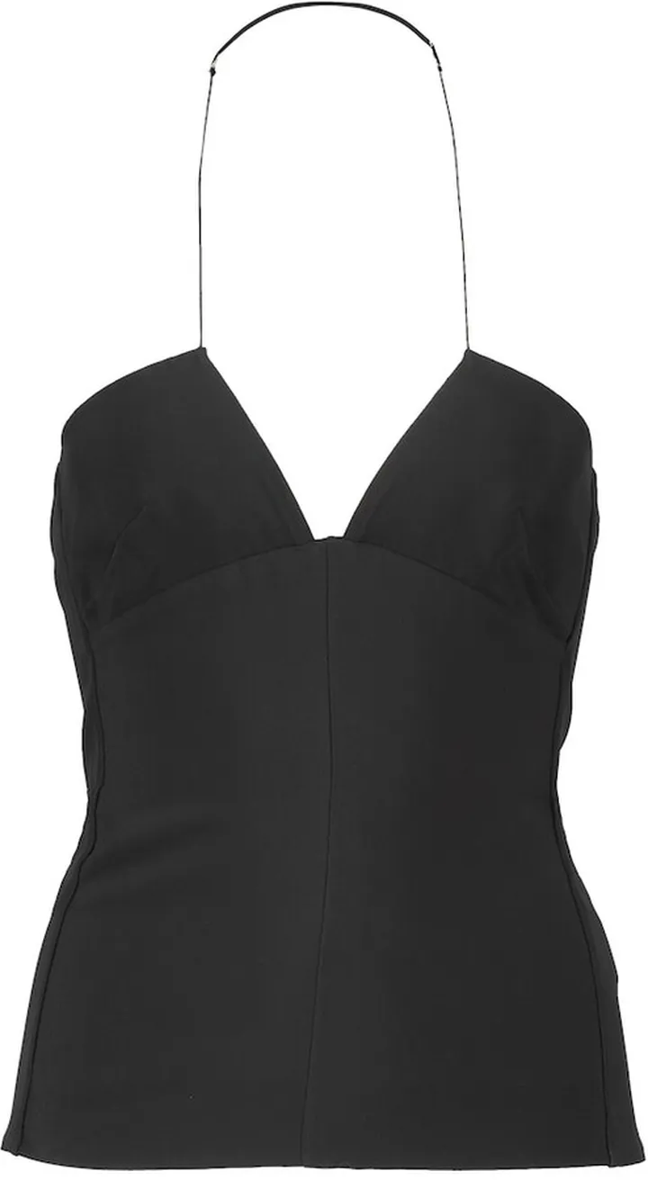 Crepe halterneck top