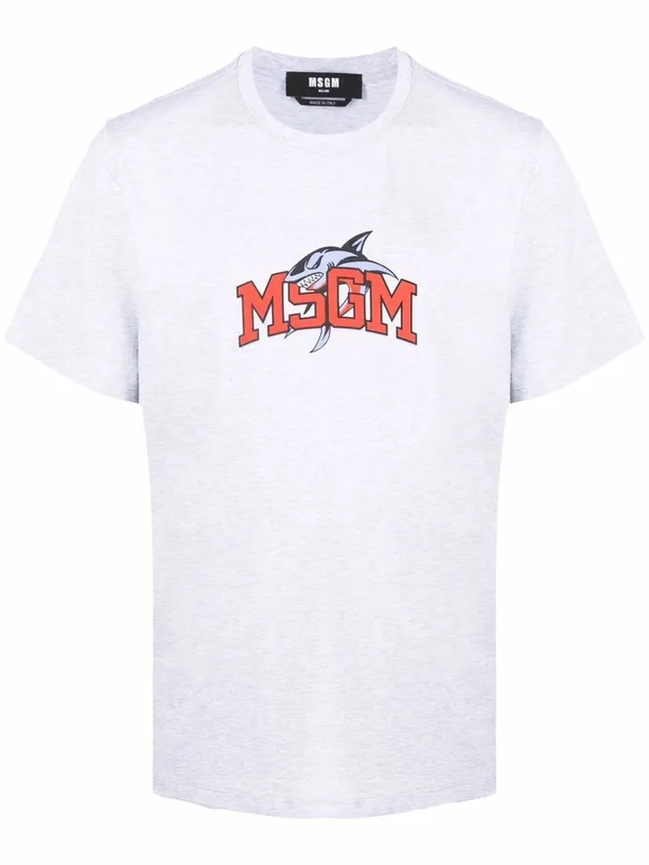 logo-print T-shirt