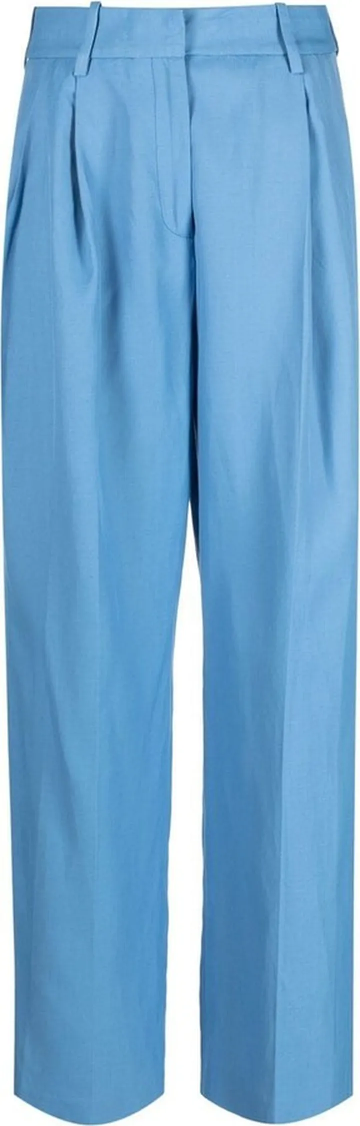 Straight-Leg Tailored Trousers