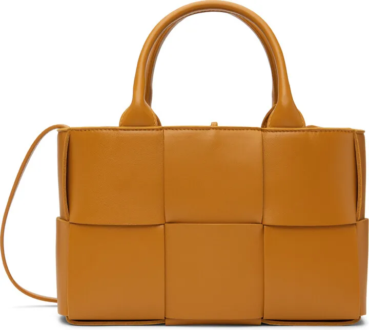 Bottega Veneta Tan Mini Arco Tote