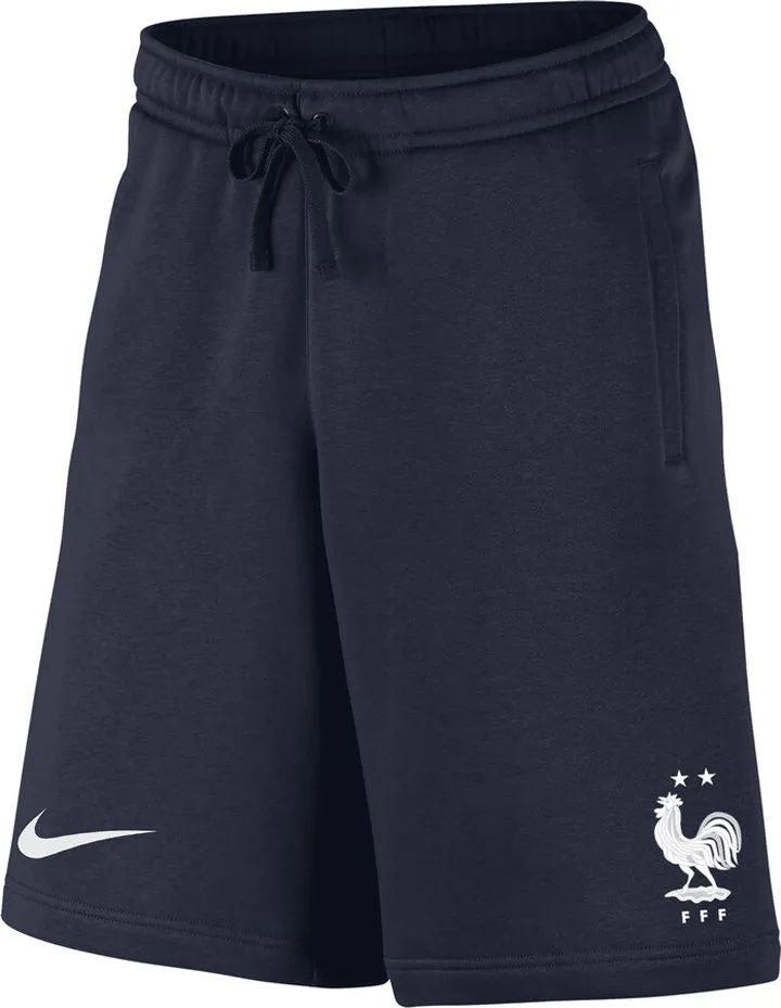 Nike Men's FFF Club Fleece Shorts in Blue