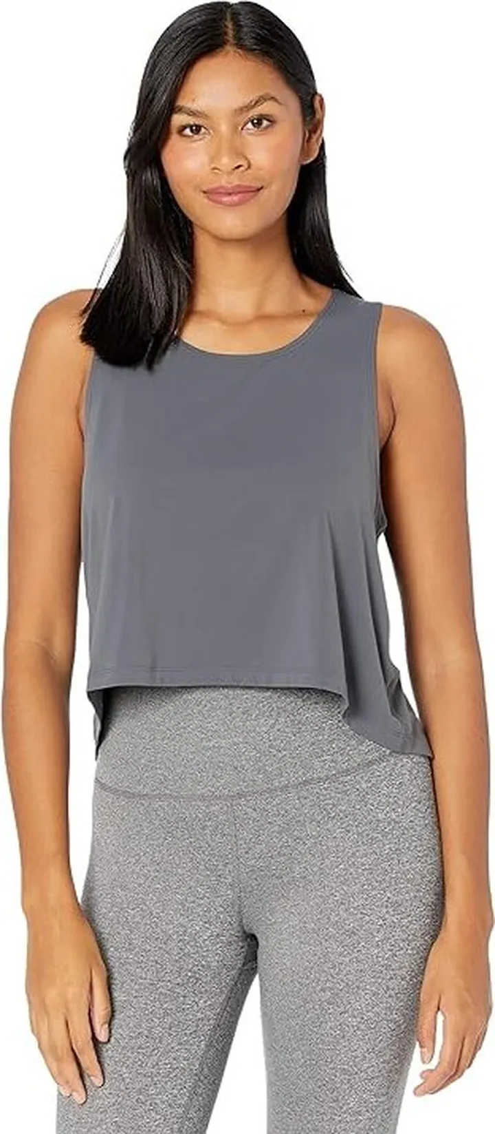 manduka Root to Rise Tank (New Grey) Women's Clothing