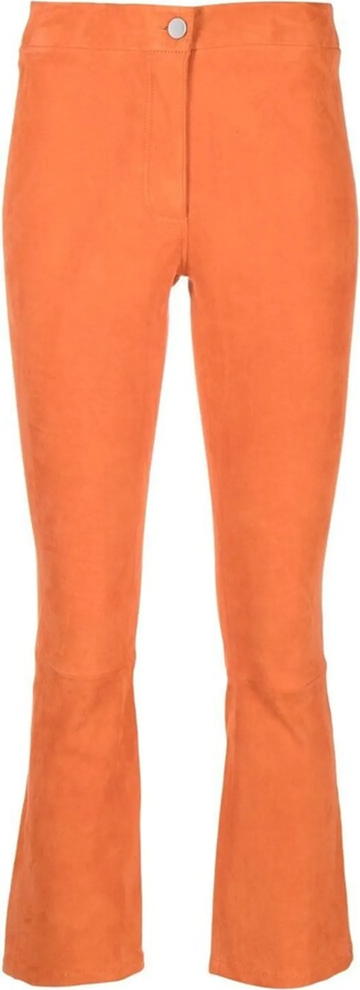 Cropped Flared Trousers