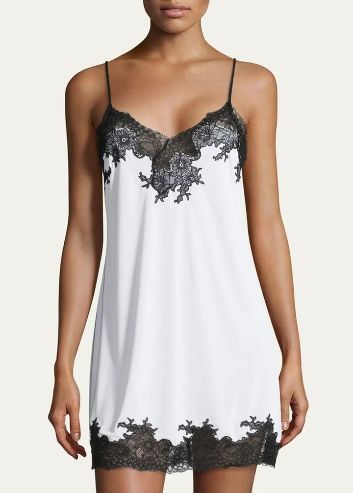 Enchant Lace-Trim Chemise