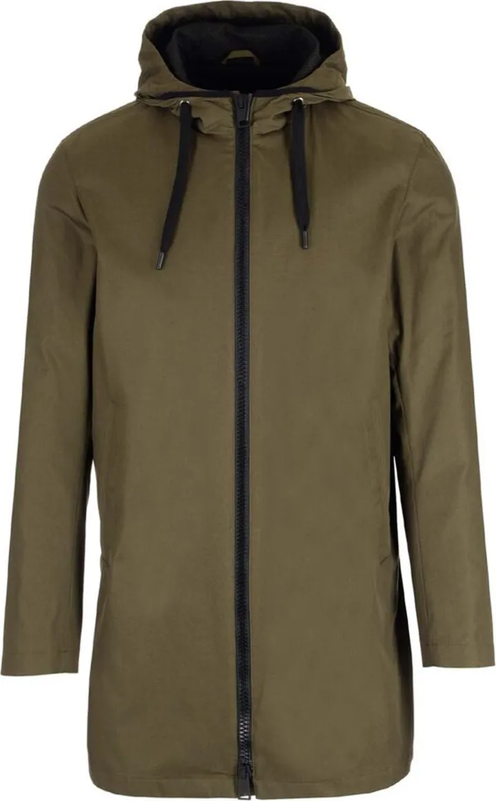 Herno Long-Sleeved Hooded Drawstring Coat