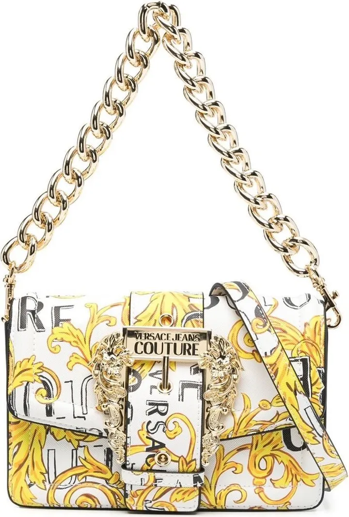 Logo Couture print crossbody bag