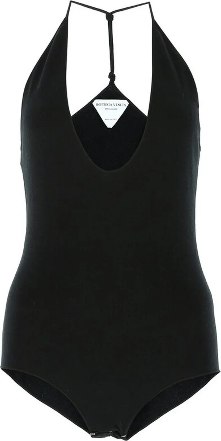Bottega Veneta Plunge Neckline Bodysuit