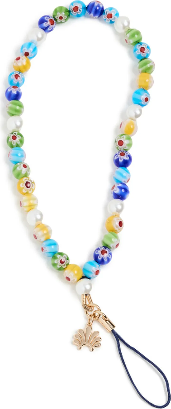 Lele Sadoughi Fiore Phone Chain Charm