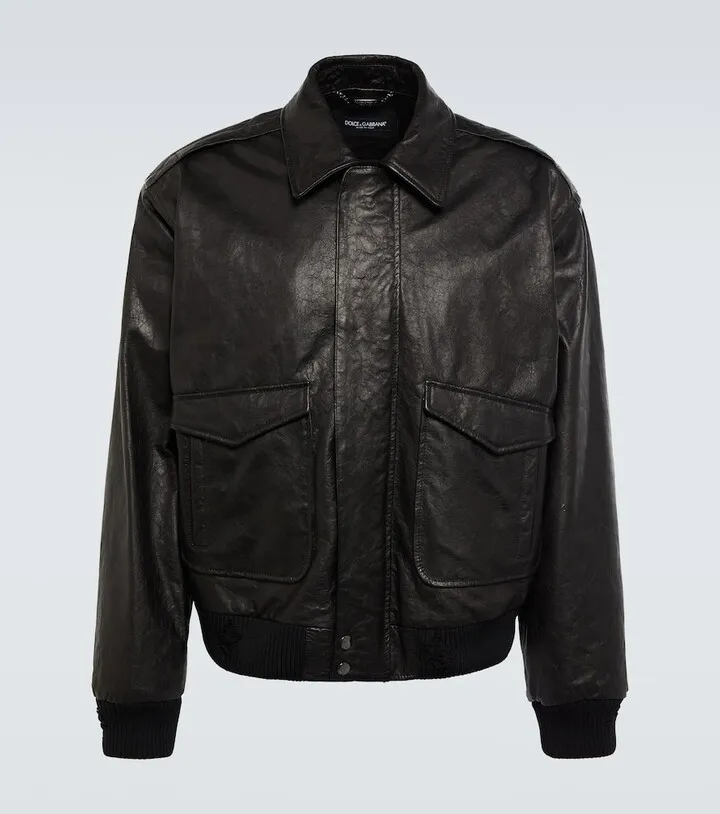 Leather jacket