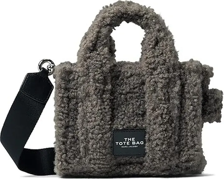 Marc Jacobs The Teddy Micro Tote (Grey) Handbags