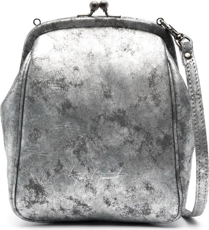 Velvet Kiss-Lock Cross Body Bag