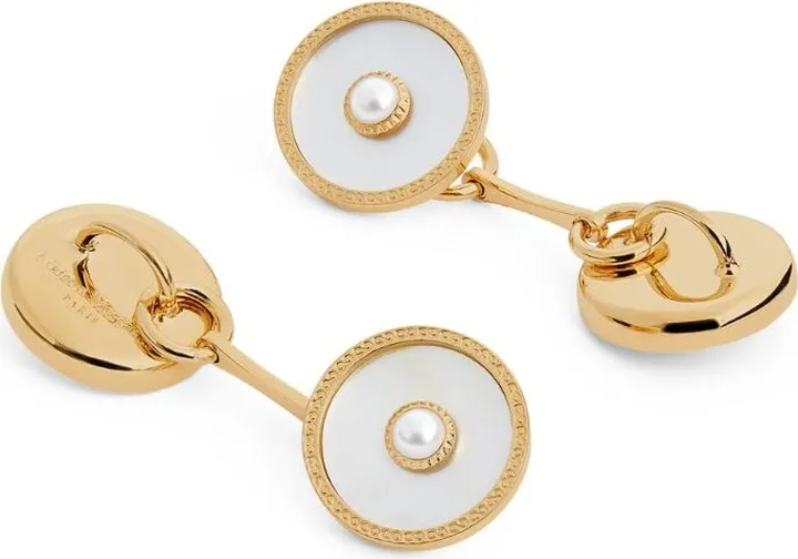 Maison Margiela Mother-Of-Pearl Cufflinks