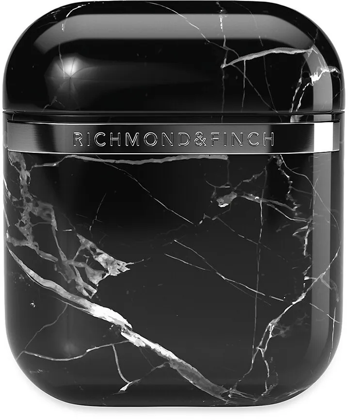 Black Marble Airpod Case