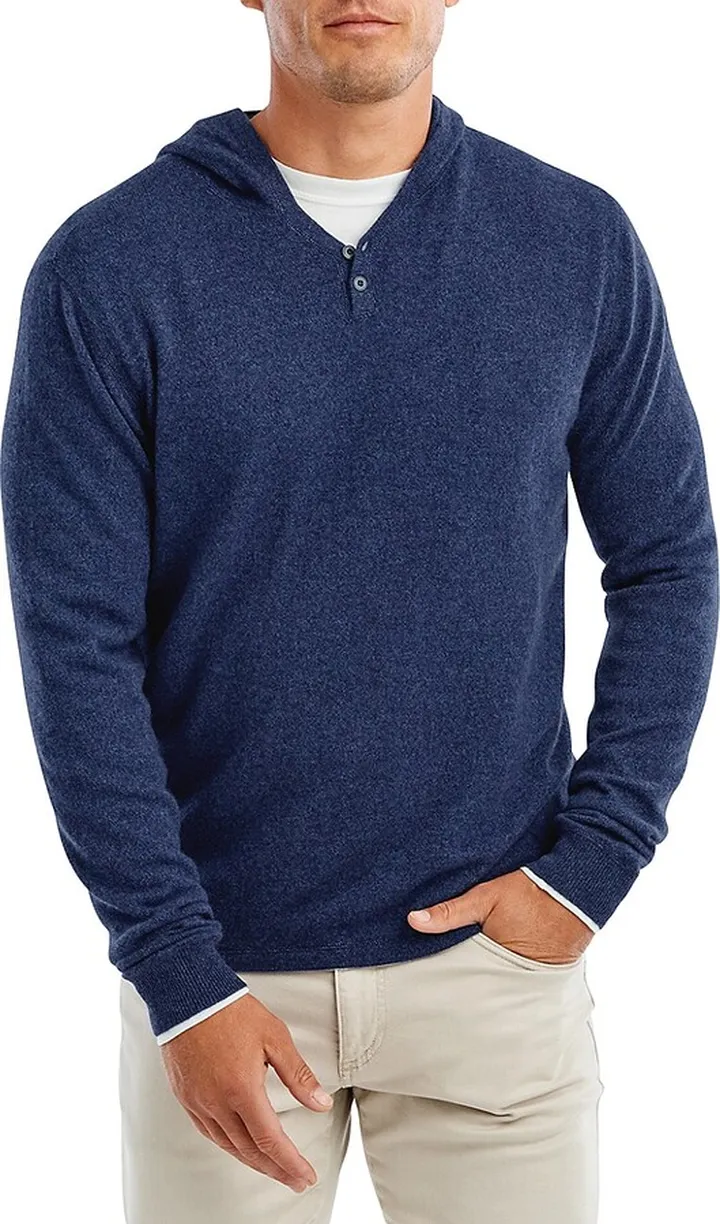 Dearborn Hooded Cashmere Sweater