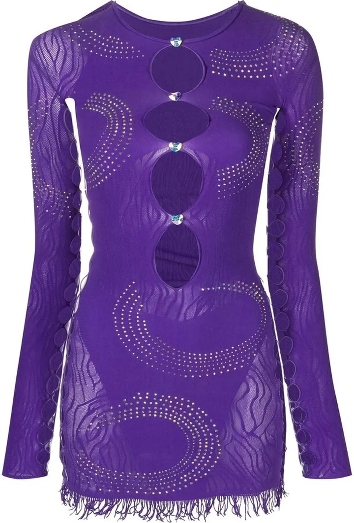 rhinestoned Miranda dress