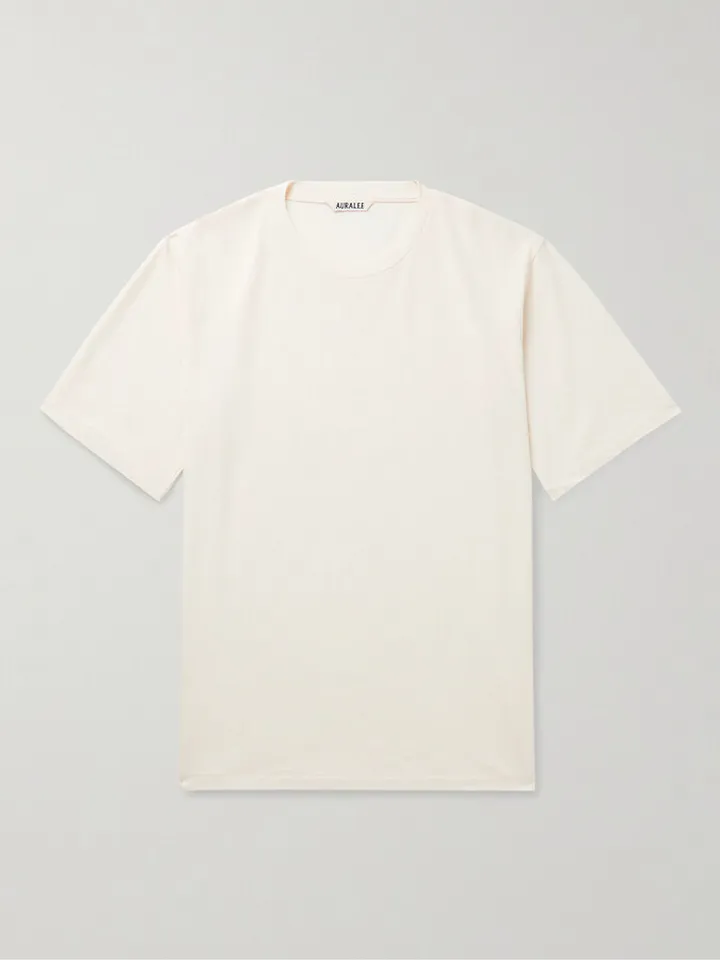 Cotton and Cashmere-Blend Jersey T-Shirt