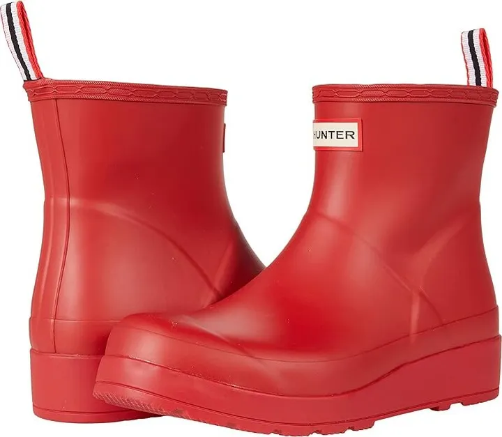 Hunter Original Play Short (Logo Red) Women's Rain Boots