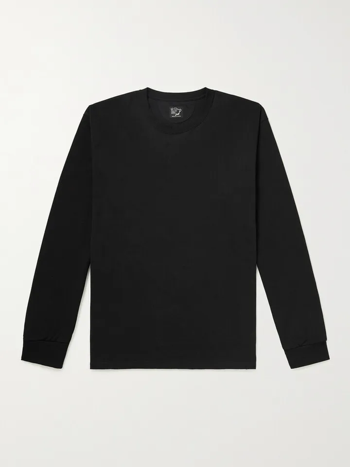 Logo-Embroidered Cotton-Jersey T-Shirt