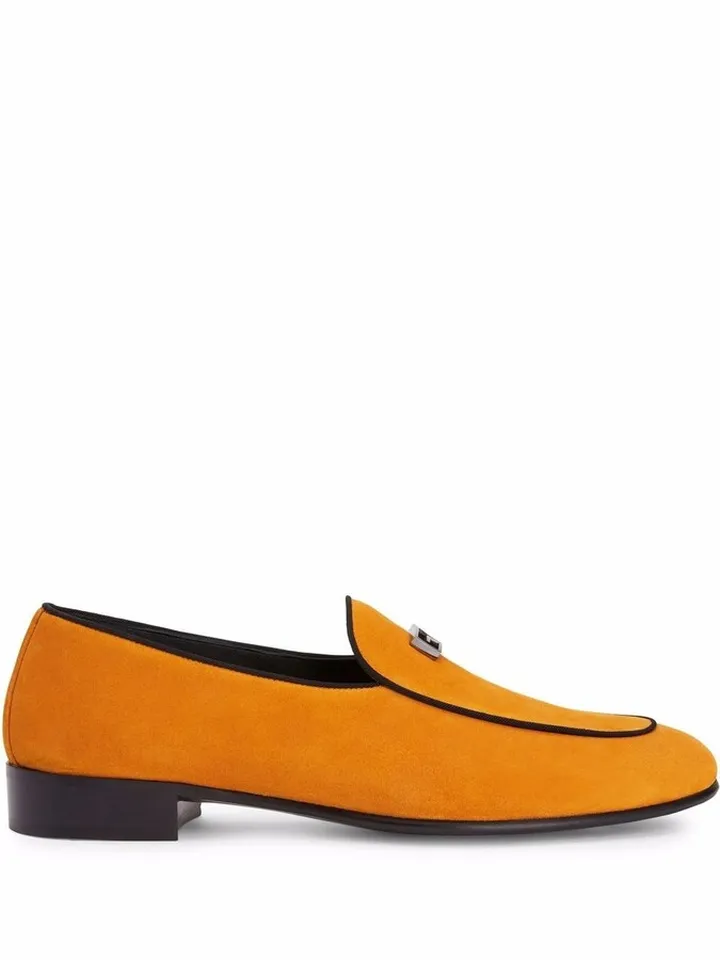 GZ Rudolph suede loafers