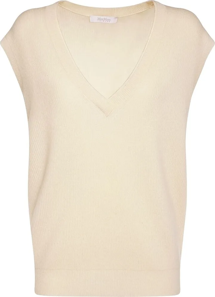 Baba wool & cashmere knit vest