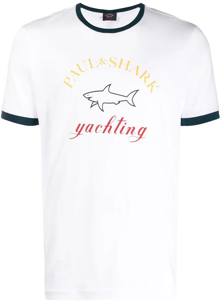 logo motif T-shirt