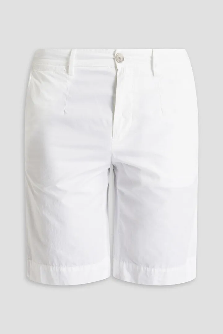 Cotton-poplin shorts
