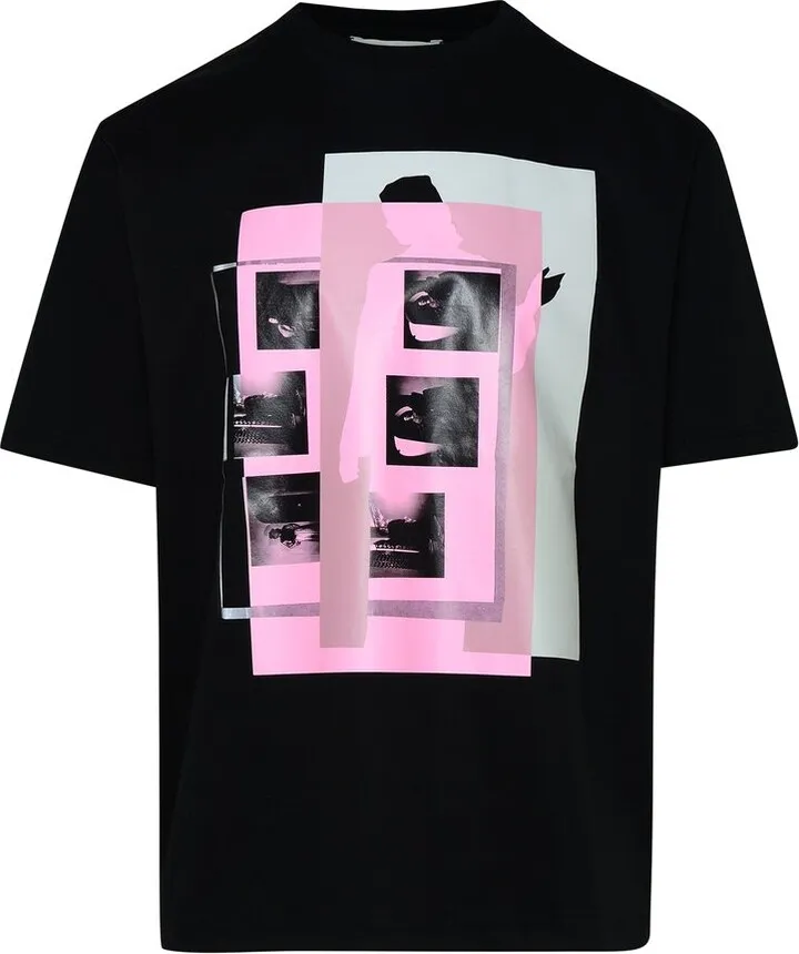 Lanvin Layered-Printed Crewneck T-Shirt